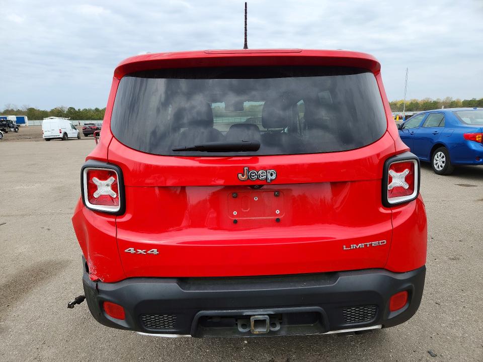 Auction sale of the 2016 Jeep Renegade, vin: ZACCJBDT4GPD34983, lot number: 52692266