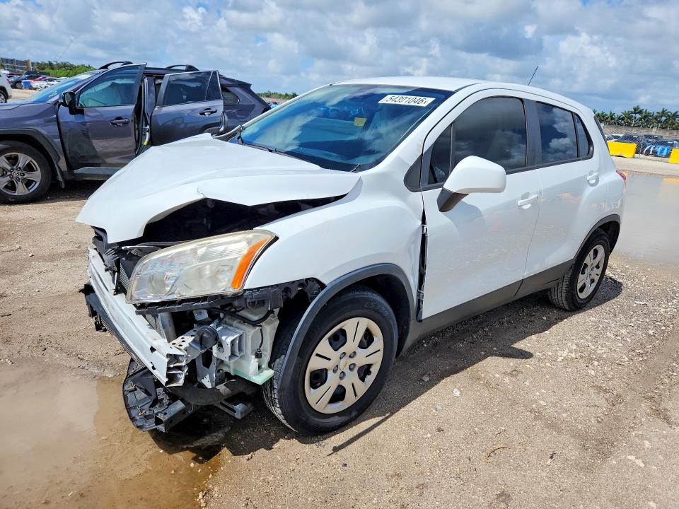 54301046 :رقم المزاد ، KL7CJKSB4GB760688 vin ، 2016 Chevrolet Trax مزاد بيع