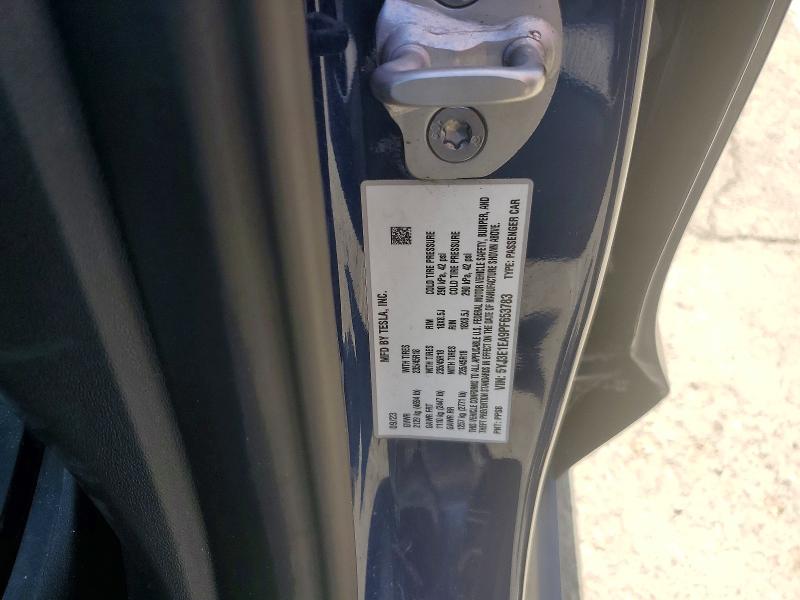 Продажа на аукционе авто 2023 Tesla Model 3, vin: 5YJ3E1EA9PF653783, номер лота: 54671266