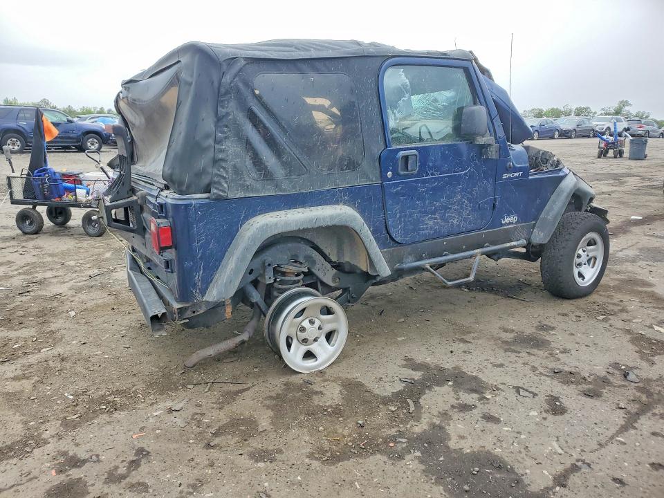 52352956 :رقم المزاد ، 1J4FA49S63P361533 vin ، 2003 Jeep Wrangler / Tj مزاد بيع