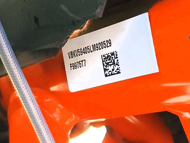 53355776 :رقم المزاد ، VBKV59405LM920529 vin ، 2020 Ktm 1290 مزاد بيع