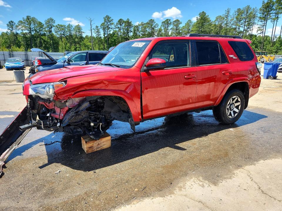 2021 Toyota 4runner მანქანა იყიდება აუქციონზე, vin: JTEPU5JR0M5957259, აუქციონის ნომერი: 53954216