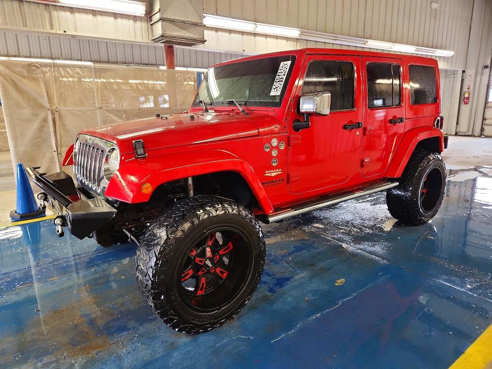 Продаж на аукціоні авто 2014 Jeep Wrangler Unlimited, vin: 1C4BJWEG7EL109690, номер лоту: 53619486