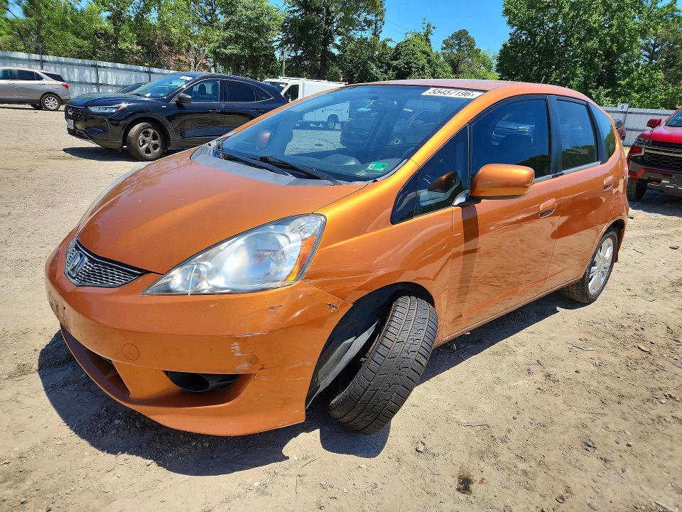 2009 Honda Fit მანქანა იყიდება აუქციონზე, vin: JHMGE884X9S016177, აუქციონის ნომერი: 55457196