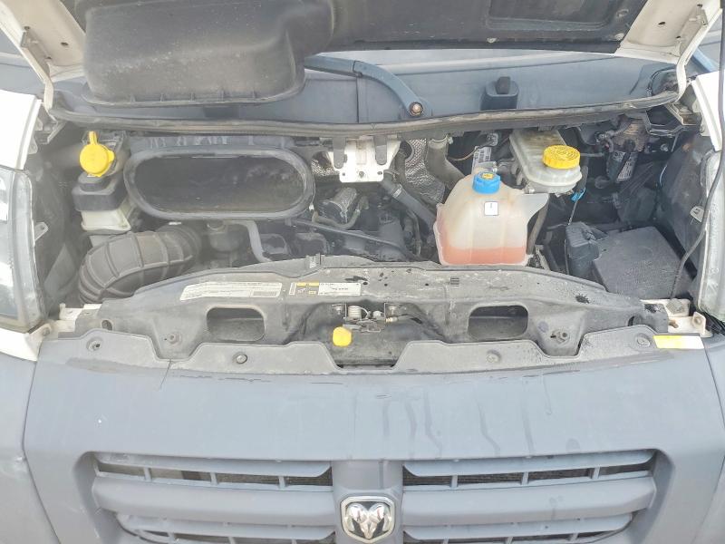 53991786 :رقم المزاد ، 3C6TRVDGXJE154870 vin ، 2018 Ram Promaster 2500 مزاد بيع