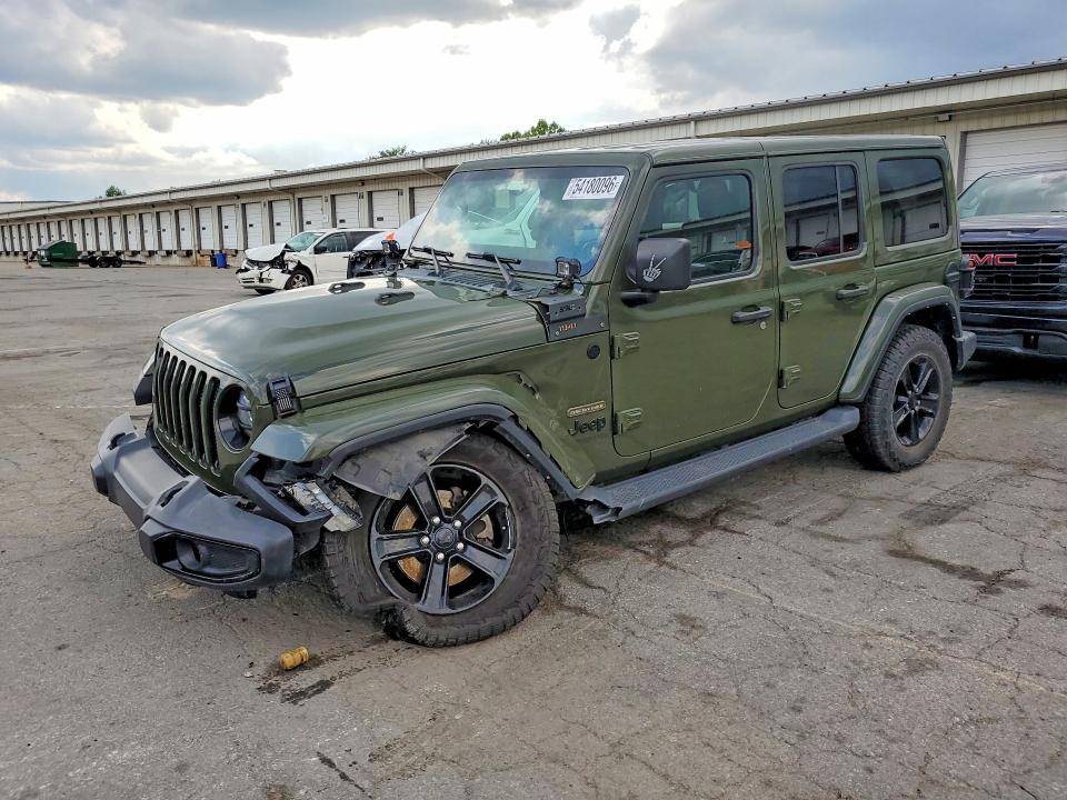 54180096 :رقم المزاد ، 1C4HJXEN0MW683818 vin ، 2021 Jeep Wrangler Unlimited مزاد بيع
