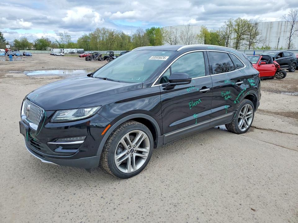 53555626 :رقم المزاد ، 5LMCJ3D91KUL20629 vin ، 2019 Lincoln Mkc مزاد بيع