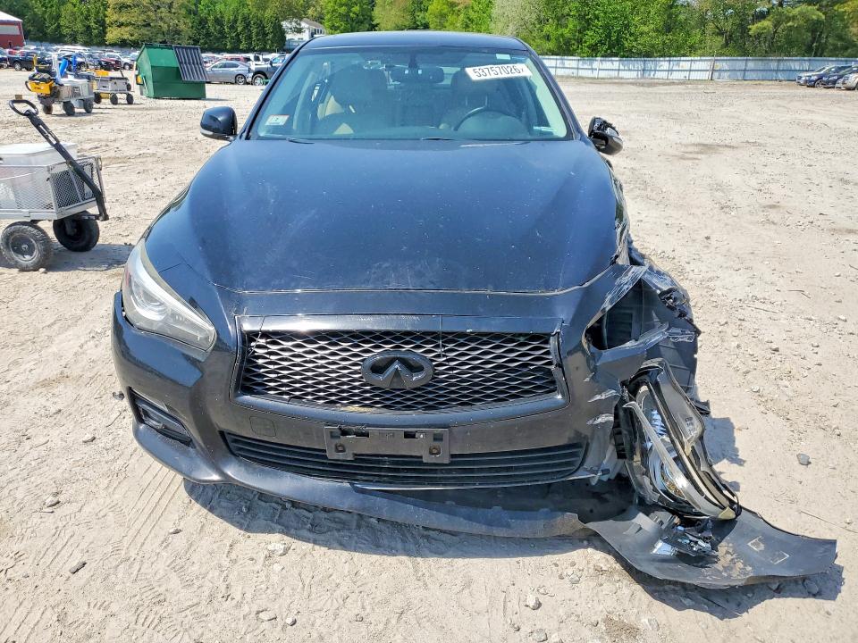 53757026 :رقم المزاد ، JN1BV7ARXFM412432 vin ، 2015 Infiniti Q50 مزاد بيع