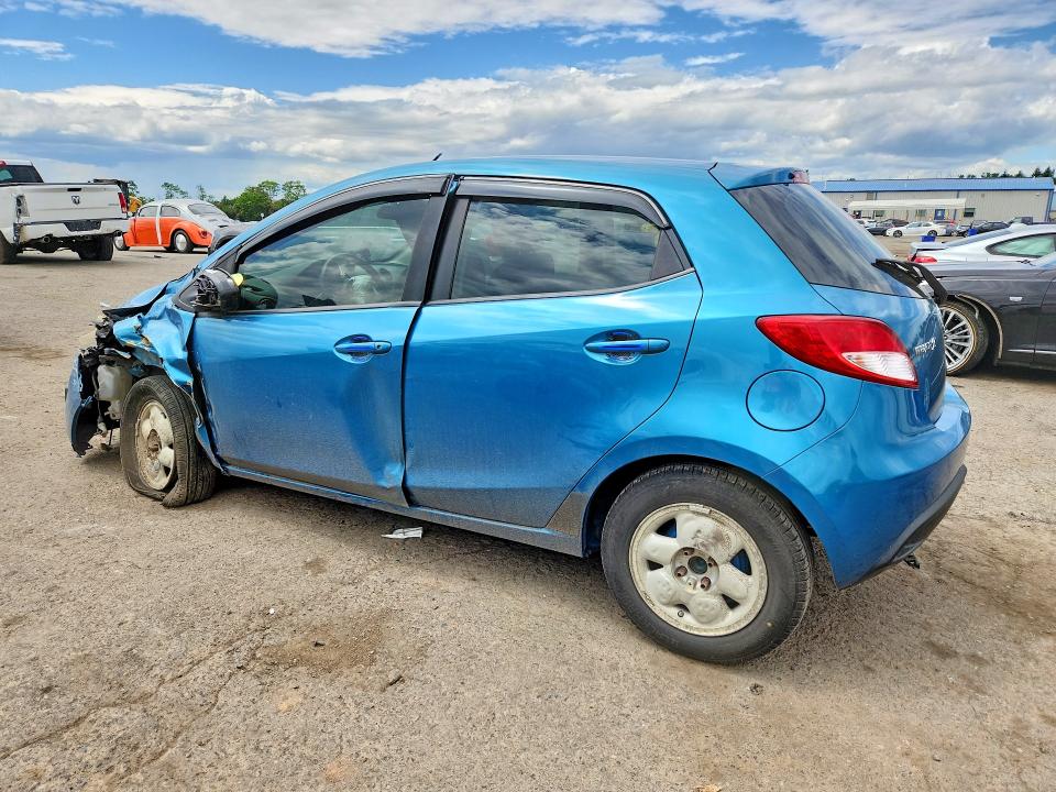 55211476 :رقم المزاد ، JM1DE1KZ7C0147103 vin ، 2012 Mazda Mazda2 مزاد بيع