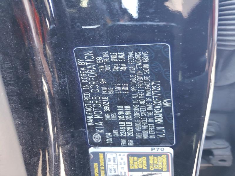 Продажа на аукционе авто 2015 Kia Soul, vin: KNDJN2A20F7772371, номер лота: 52099716