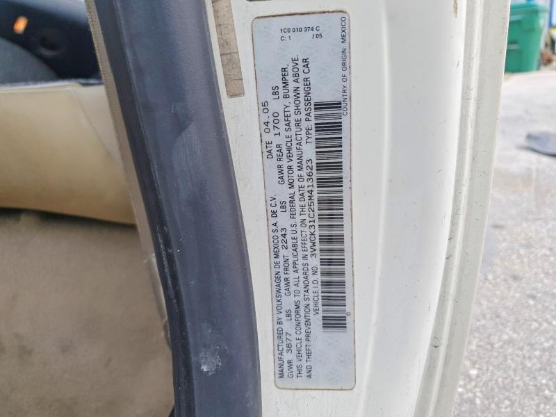 Aukcja sprzedaży 2005 Volkswagen New Beetle, vin: 3VWCK31C25M413623, numer aukcji: 53287586