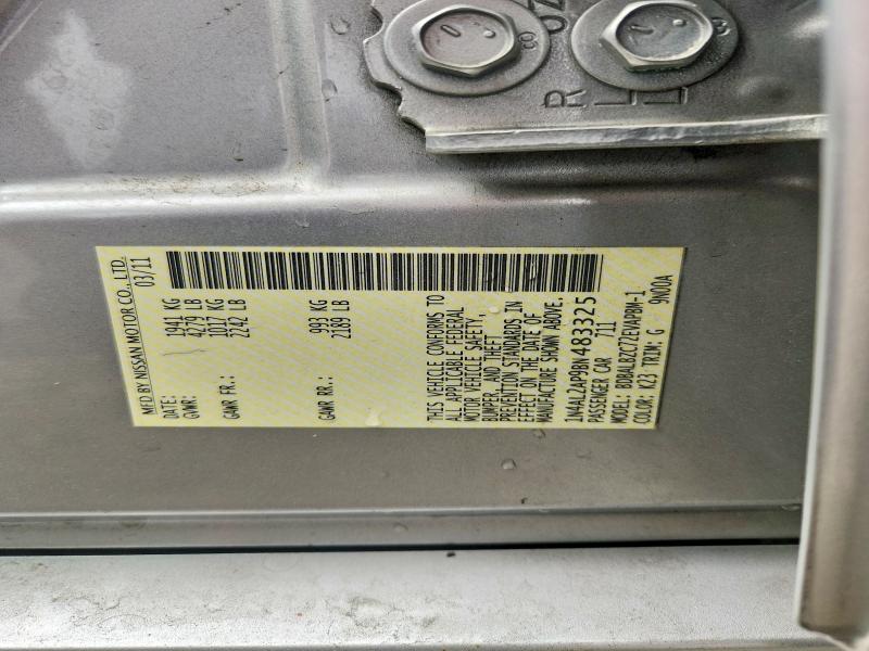 Продаж на аукціоні авто 2011 Nissan Altima, vin: 1N4AL2AP9BN483325, номер лоту: 52357096