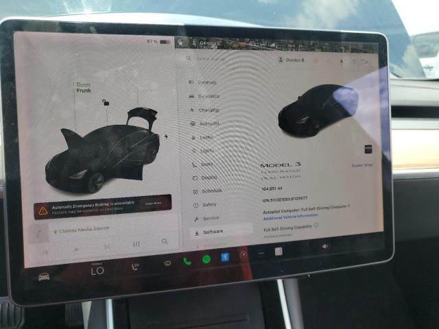 2018 Tesla Model 3 მანქანა იყიდება აუქციონზე, vin: 5YJ3E1EBXJF129977, აუქციონის ნომერი: 53589496