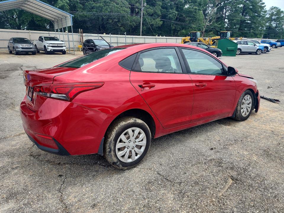 54602286 :رقم المزاد ، 3KPC24A63LE116354 vin ، 2020 Hyundai Accent مزاد بيع