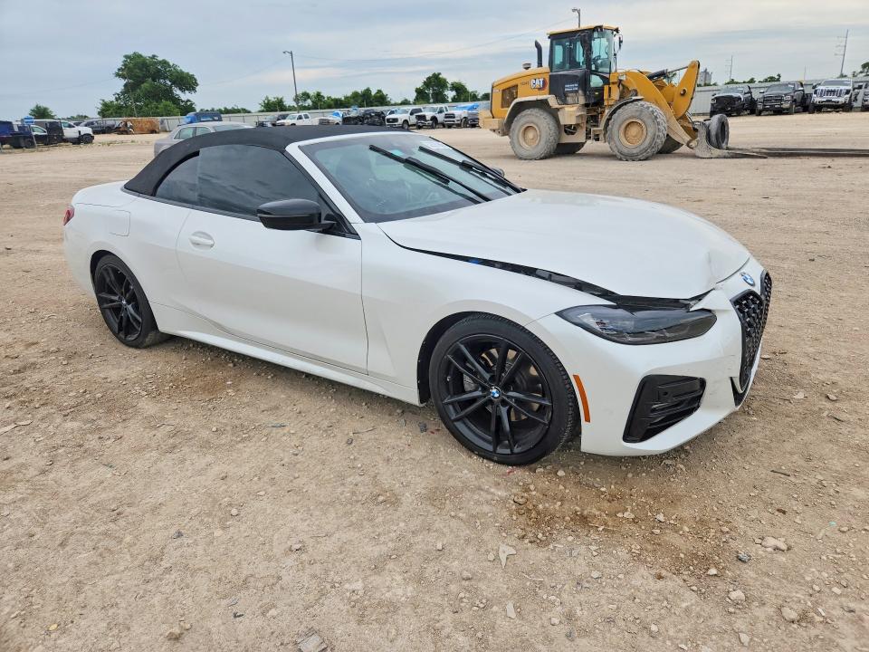 Продаж на аукціоні авто 2022 Bmw 430i, vin: WBA23AT06NCK65607, номер лоту: 52697666