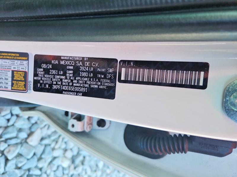Продажа на аукционе авто 2025 Kia K4, vin: 3KPFT4DE6SE005891, номер лота: 51837156