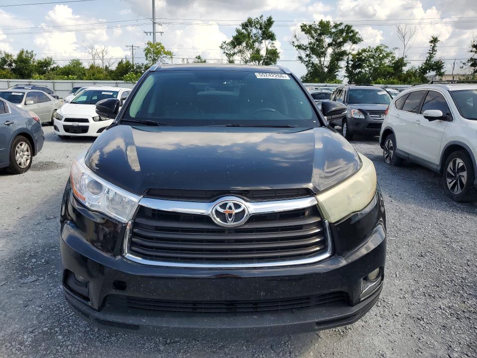 55242266 :رقم المزاد ، 5TDYKRFH2ES008989 vin ، 2014 Toyota Highlander مزاد بيع