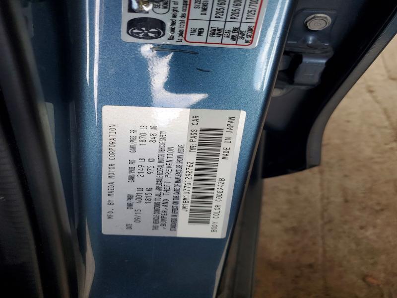 Aukcja sprzedaży 2016 Mazda 3, vin: JM1BM1U77G1292762, numer aukcji: 52709196