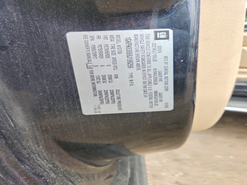 52534296 :رقم المزاد ، 1GKFK63868J196299 vin ، 2008 Gmc Yukon مزاد بيع