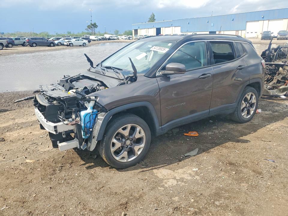 2020 Jeep Compass მანქანა იყიდება აუქციონზე, vin: 3C4NJDCB7LT222954, აუქციონის ნომერი: 54138926