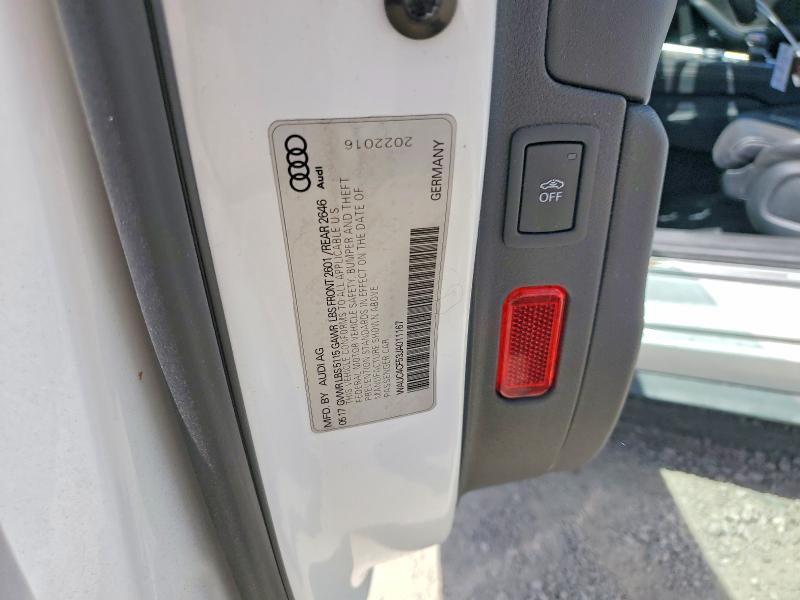 Auction sale of the 2018 Audi S5, vin: WAUC4CF53JA011167, lot number: 53369696