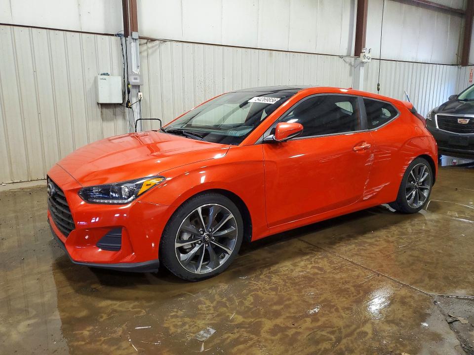 2019 Hyundai Veloster მანქანა იყიდება აუქციონზე, vin: KMHTG6AF1KU006878, აუქციონის ნომერი: 54269856