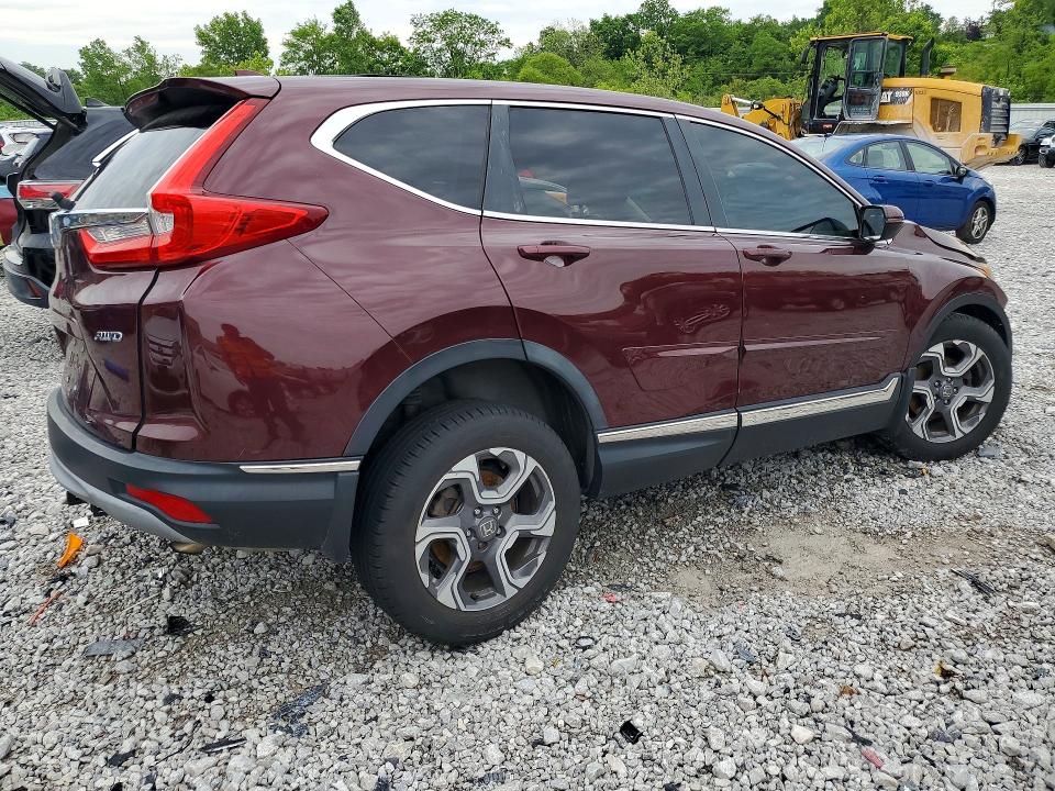 2018 Honda Cr-v მანქანა იყიდება აუქციონზე, vin: 7FARW2H82JE010208, აუქციონის ნომერი: 53383626