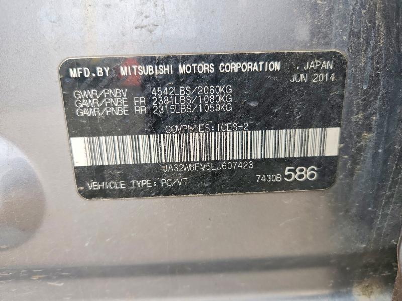 Продаж на аукціоні авто 2014 Mitsubishi Lancer, vin: JA32W8FV5EU607423, номер лоту: 53528856