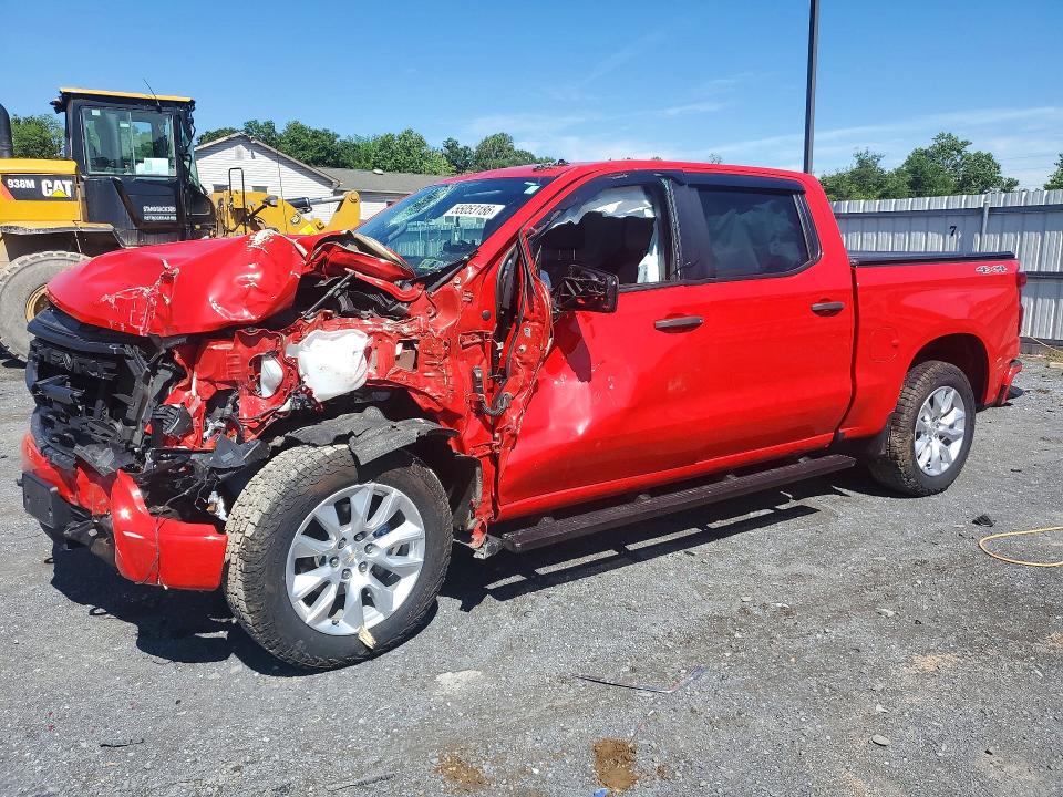 55053186 :رقم المزاد ، 1GCPDBEK3NZ544715 vin ، 2022 Chevrolet Silverado مزاد بيع