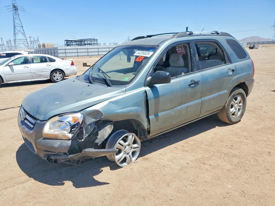 54209526 :رقم المزاد ، KNDJF723067261096 vin ، 2006 Kia Sportage مزاد بيع