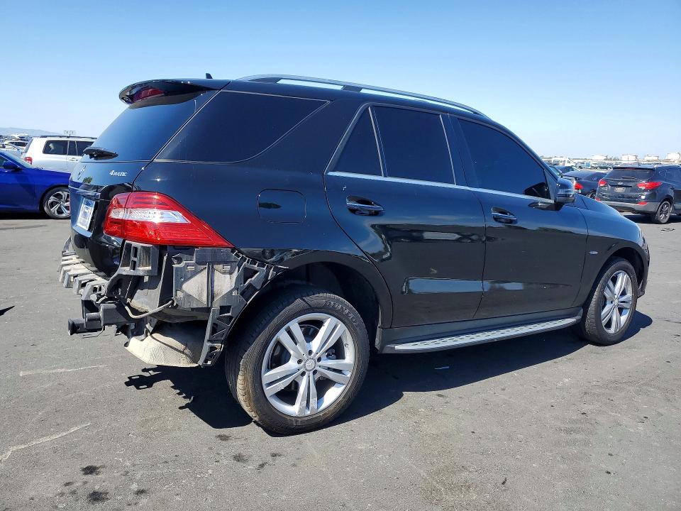 2012 Mercedes-benz Ml მანქანა იყიდება აუქციონზე, vin: 4JGDA5HB7CA097077, აუქციონის ნომერი: 54566786