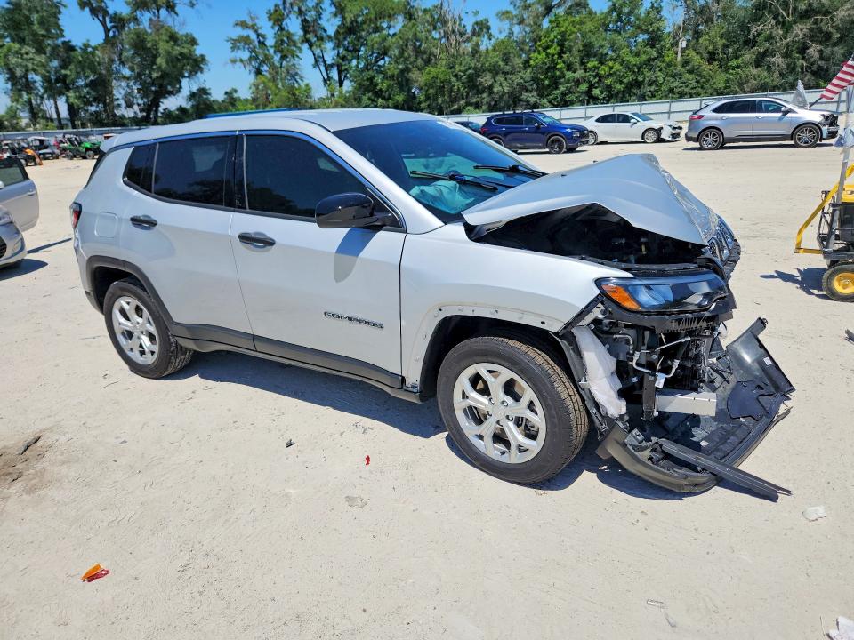 2024 Jeep Compass მანქანა იყიდება აუქციონზე, vin: 3C4NJDANXRT135099, აუქციონის ნომერი: 53788266