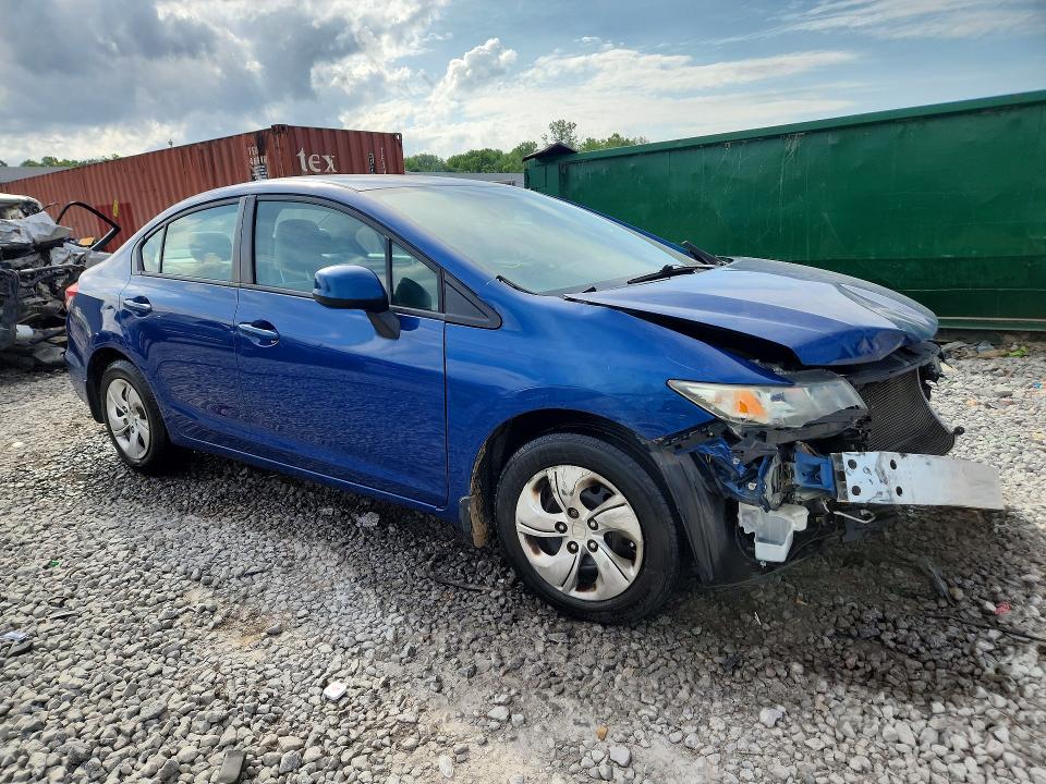 2013 Honda Civic მანქანა იყიდება აუქციონზე, vin: 19XFB2F5XDE078074, აუქციონის ნომერი: 54306816