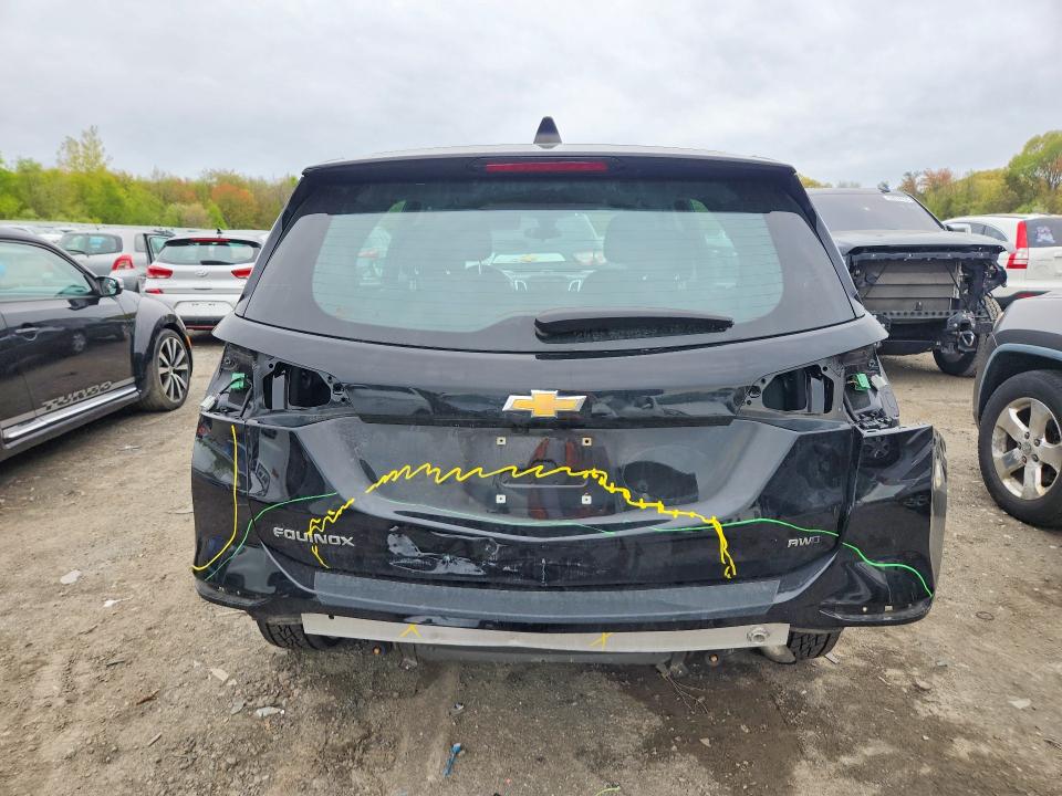 53018766 :رقم المزاد ، 2GNAXSEV0L6276522 vin ، 2020 Chevrolet Equinox مزاد بيع