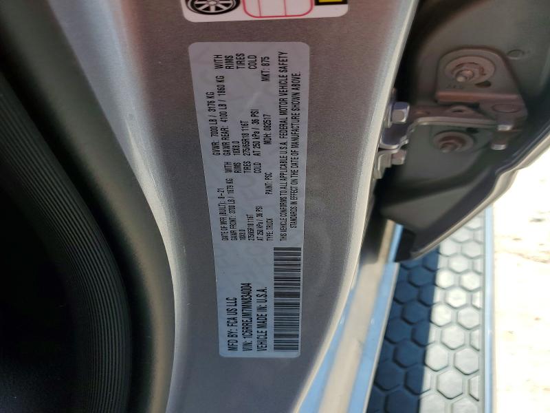 2021 Ram 1500 მანქანა იყიდება აუქციონზე, vin: 1C6RREJM7MN834004, აუქციონის ნომერი: 54800126