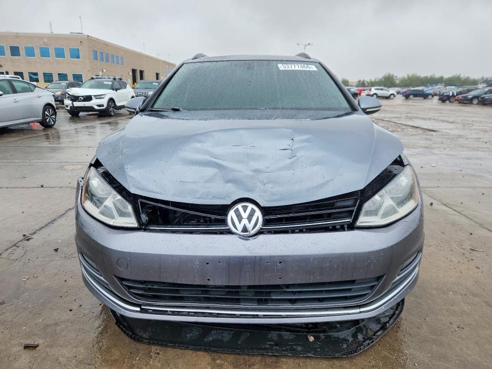 2015 Volkswagen Golf Sportwagen მანქანა იყიდება აუქციონზე, vin: 3VWCA7AU1FM520392, აუქციონის ნომერი: 53777466