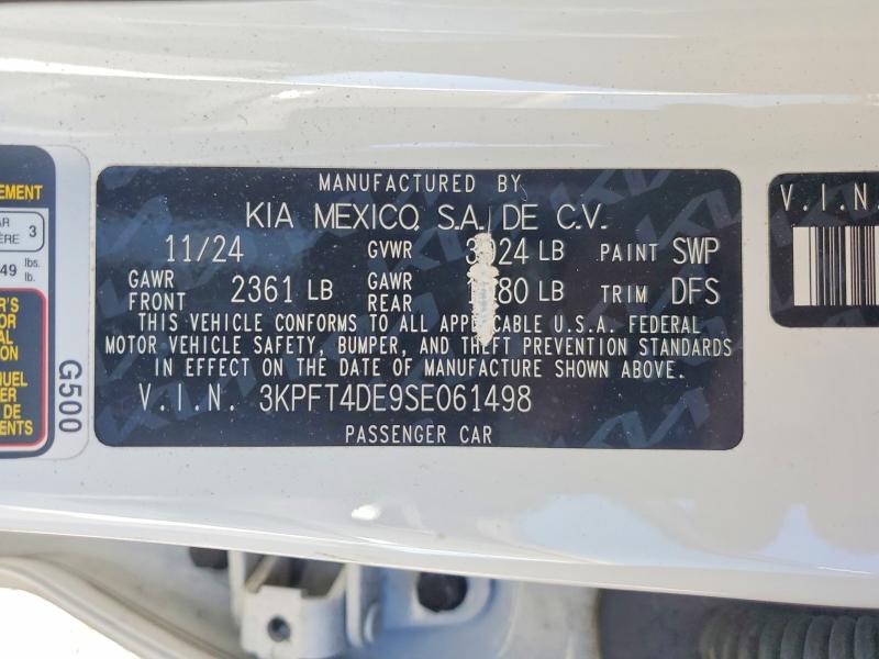 Продажа на аукционе авто 2025 Kia K4, vin: 3KPFT4DE9SE061498, номер лота: 53002486