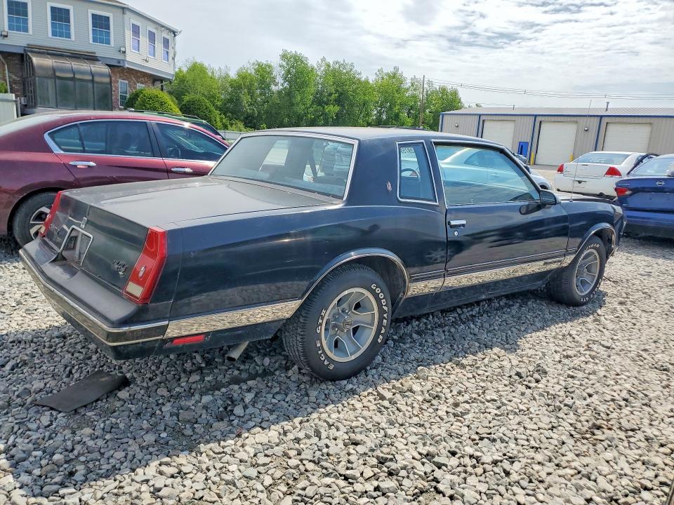 Auction sale of the 1987 Chevrolet Monte Carlo, vin: 1G1GZ11ZXHP136137, lot number: 53975986