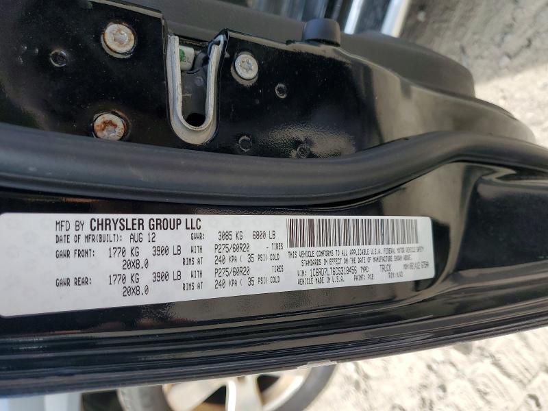 2012 Dodge Ram 1500 მანქანა იყიდება აუქციონზე, vin: 1C6RD7LT6CS318456, აუქციონის ნომერი: 54146996