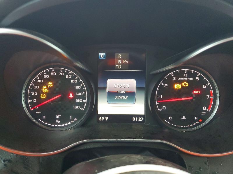 2019 Mercedes-benz Glc მანქანა იყიდება აუქციონზე, vin: WDC0G6EB9KF533922, აუქციონის ნომერი: 51861556