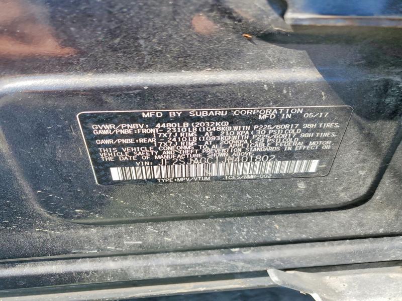 Auction sale of the 2018 Subaru Forester, vin: JF2SJAGC1JH401802, lot number: 53896256