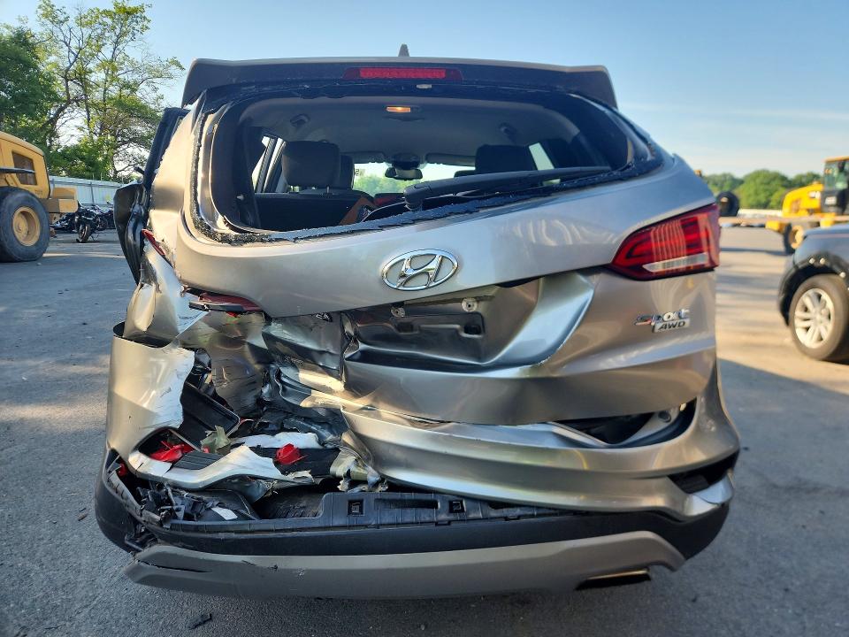 2018 Hyundai Santa Fe Sport მანქანა იყიდება აუქციონზე, vin: 5NMZUDLB6JH066005, აუქციონის ნომერი: 53318666