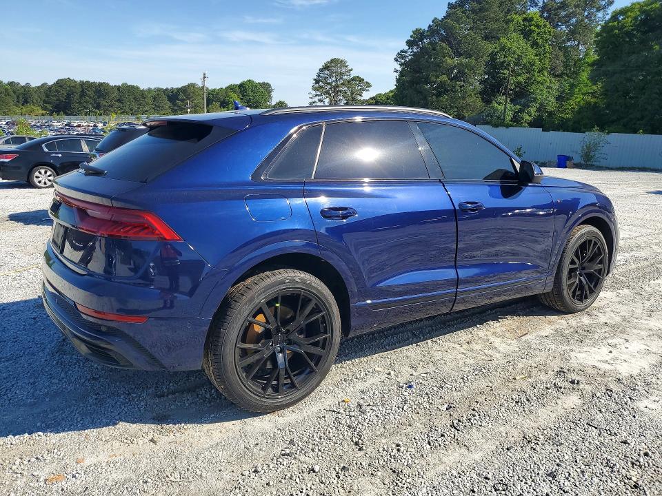 2019 Audi Q8 მანქანა იყიდება აუქციონზე, vin: WA1FVAF18KD019872, აუქციონის ნომერი: 51811226