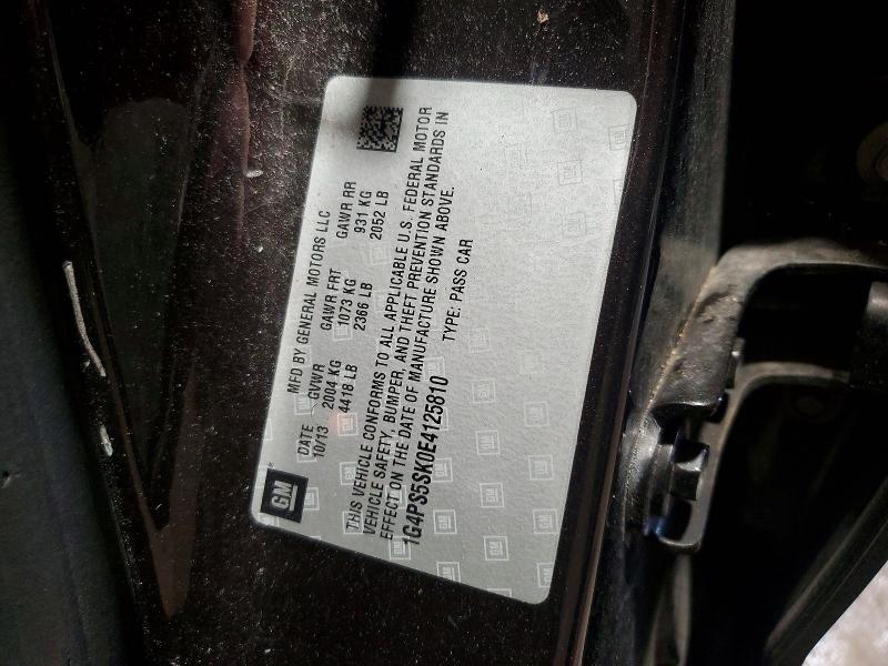 Продаж на аукціоні авто 2014 Buick Verano, vin: 1G4PS5SK0E4125810, номер лоту: 54301886