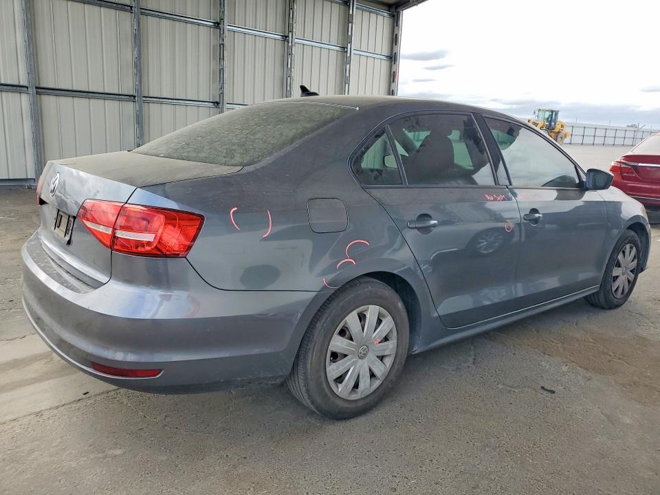 54991526 :رقم المزاد ، 3VW1K7AJ1FM254480 vin ، 2015 Volkswagen Jetta مزاد بيع