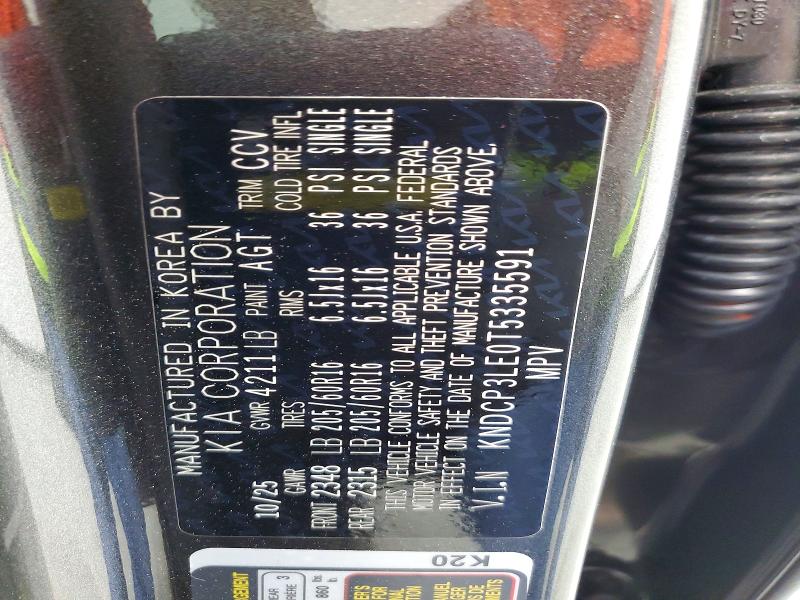 Продажа на аукционе авто 2026 Kia Niro, vin: KNDCP3LE0T5335591, номер лота: 52362456