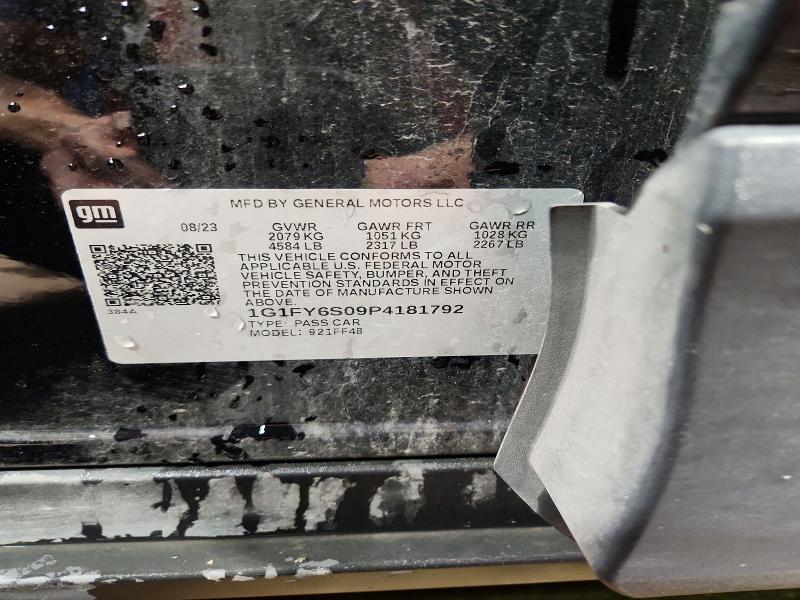 55543266 :رقم المزاد ، 1G1FY6S09P4181792 vin ، 2023 Chevrolet Bolt Euv مزاد بيع