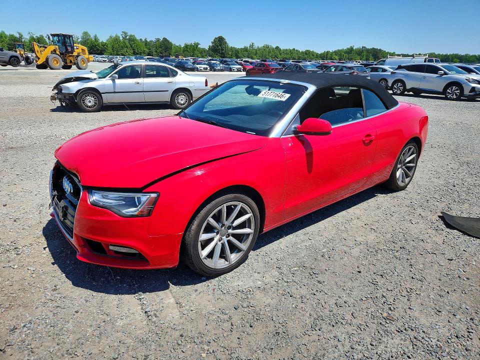 Продаж на аукціоні авто 2015 Audi A5, vin: WAUCFAFH9FN002627, номер лоту: 51771646