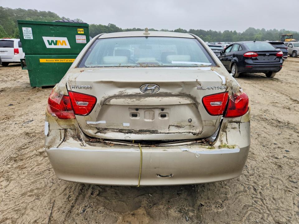 2009 Hyundai Elantra მანქანა იყიდება აუქციონზე, vin: KMHDU46D39U744202, აუქციონის ნომერი: 54211466
