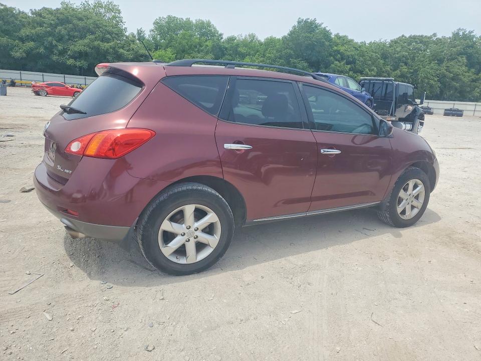 52301036 :رقم المزاد ، JN8AZ18W29W118333 vin ، 2009 Nissan Murano مزاد بيع